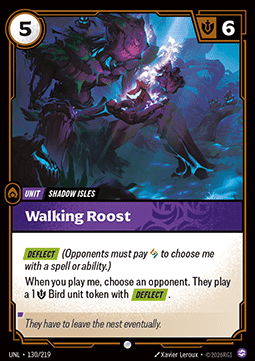 Singles Trading Card Games - Walking Roost Unleashed - Singles 130 FOILED