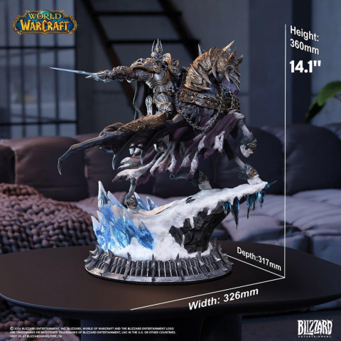 Warcraft Statue The Lich King & Invincible 36 cm [1]
