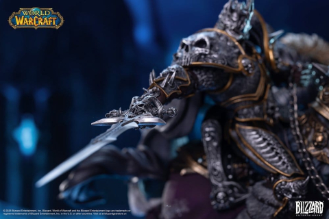 Warcraft Statue The Lich King & Invincible 36 cm [4]