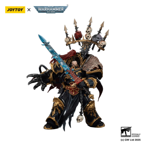 Warhammer 40,000 Action Figure Black Legion Abaddon the Despoiler with Drach'nyen and the Talo 16 cm [16]