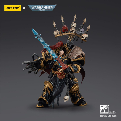 Warhammer 40,000 Action Figure Black Legion Abaddon the Despoiler with Drach'nyen and the Talo 16 cm [4]