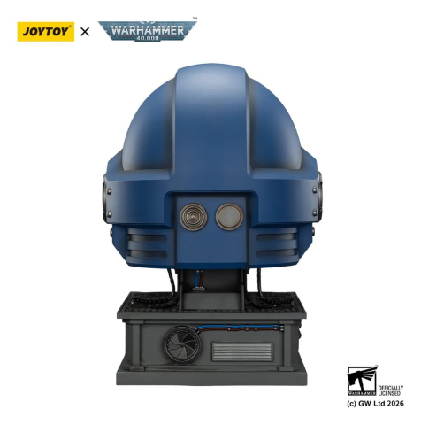 Warhammer 40,000 Captain MkX Helmet & Display Stand Ultramarines 44 cm [6]