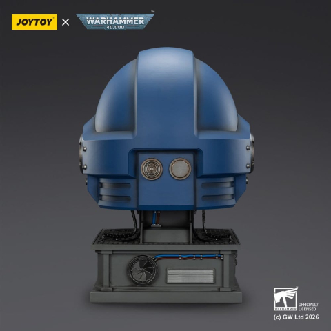 Warhammer 40,000 Captain MkX Helmet & Display Stand Ultramarines 44 cm [2]