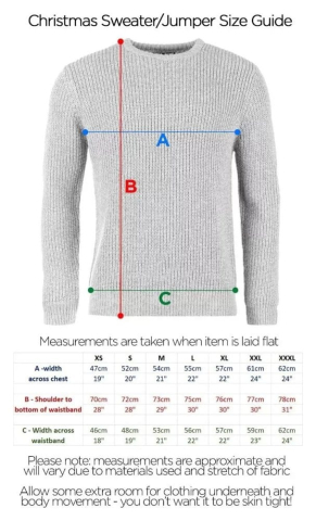 Fashion & Accessories - Warhammer 40,000 Christmas Sweater Chaos Size XXXL