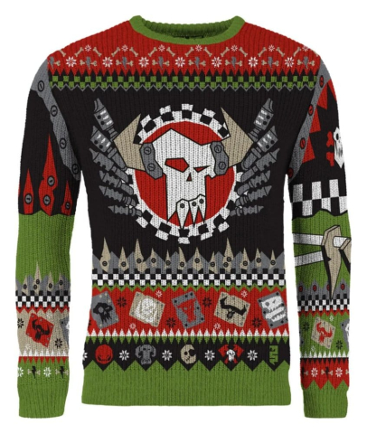 Warhammer 40,000 Christmas Sweater Ork [2]
