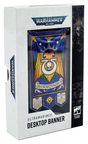 PRECOMENZI - Warhammer 40,000 Desk Banner Ultramarines Chapter