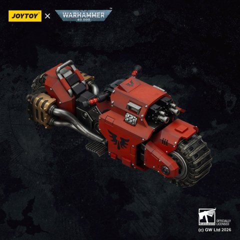 Warhammer 40,000 Raider-pattern Combat Bike Blood Angels with twin-linked bolt rifles 22 cm [10]