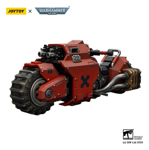 Warhammer 40,000 Raider-pattern Combat Bike Blood Angels with twin-linked bolt rifles 22 cm [8]