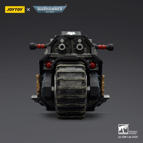 Warhammer 40,000 Raider-pattern Combat Bike Raven Guard with twin-linked bolt rifles 22 cm [1]
