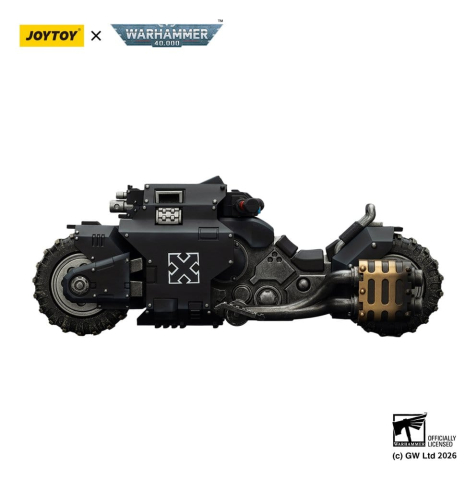 Jucarii - Warhammer 40,000 Raider-pattern Combat Bike Raven Guard with twin-linked bolt rifles 22 cm