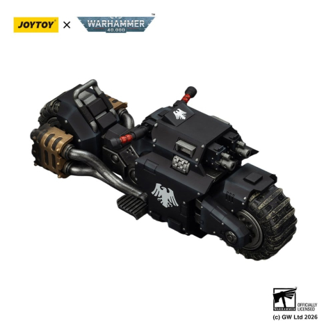 Warhammer 40,000 Raider-pattern Combat Bike Raven Guard with twin-linked bolt rifles 22 cm [9]