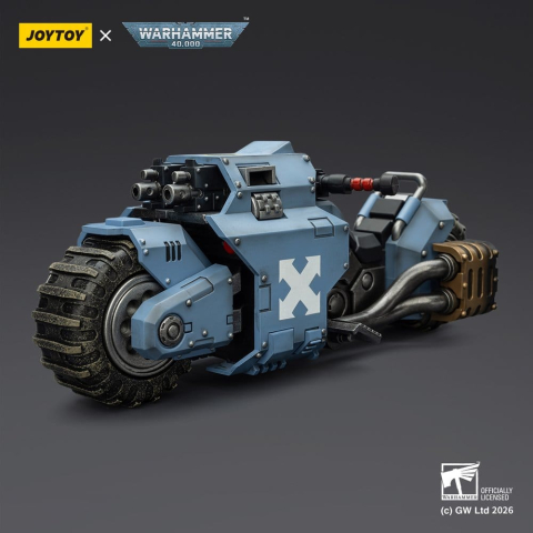 Warhammer 40,000 Raider-pattern Combat Bike Space Wolves with twin-linked bolt rifles 22 cm [4]