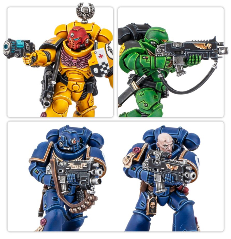 Warhammer 40,000 Space Marines Intercessor Squad [3]