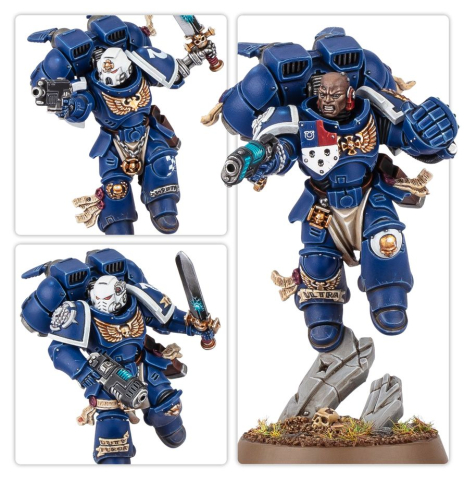 Warhammer 40,000 Space Marines Vanguard Veterans cu Jump Packs [3]