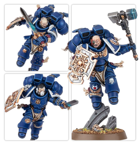 Warhammer 40,000 Space Marines Vanguard Veterans cu Jump Packs [4]