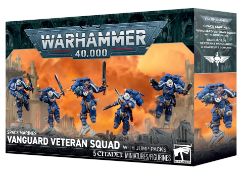 Warhammer - Warhammer 40,000 Space Marines Vanguard Veterans cu Jump Packs