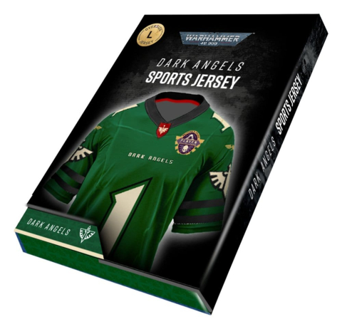 PRECOMENZI - Warhammer 40,000 Sports Jersey Shirt Dark Angels