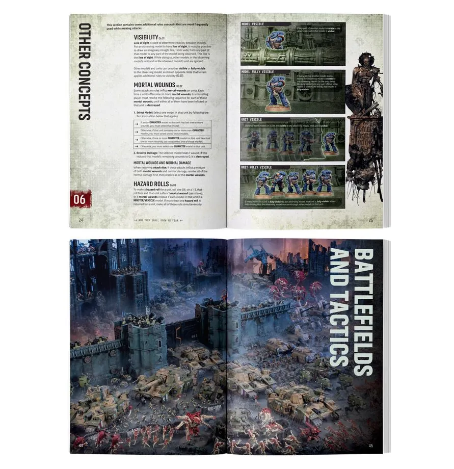 Warhammer 40,000 Starter Set - 46 Miniaturi Space Marines vs Orks [3]