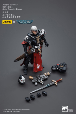 Warhammer 40k Action Figure 1/18 Adepta Sororitas Battle Sister Sister Kassia 10 cm [8]