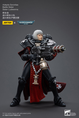 Warhammer 40k Action Figure 1/18 Adepta Sororitas Battle Sister Sister Ludwenna 10 cm [5]
