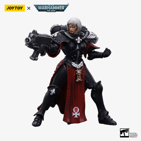 PRECOMENZI - Warhammer 40k Action Figure 1/18 Adepta Sororitas Battle Sister Sister Noyalle 10 cm