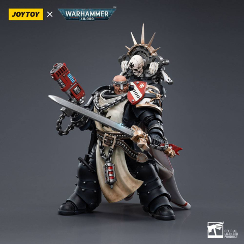 Warhammer 40k Action Figure 1/18 Black Templars Marshal Baldeckrath 12 cm [12]