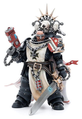 Warhammer 40k Action Figure 1/18 Black Templars Marshal Baldeckrath 12 cm [15]