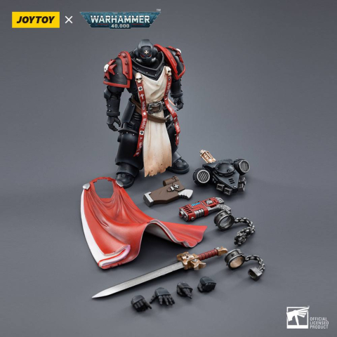 Warhammer 40k Action Figure 1/18 Black Templars Primaris Sword Brethren Eberwulf 12 cm [15]