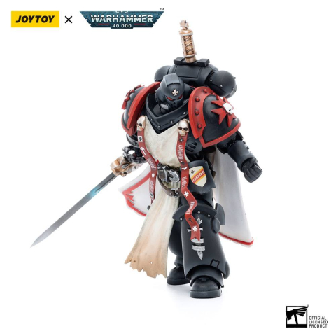 Warhammer 40k Action Figure 1/18 Black Templars Primaris Sword Brethren Eberwulf 12 cm [12]