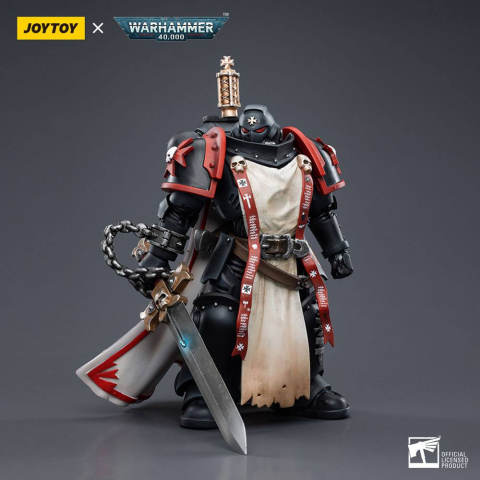 Warhammer 40k Action Figure 1/18 Black Templars Primaris Sword Brethren Eberwulf 12 cm [11]