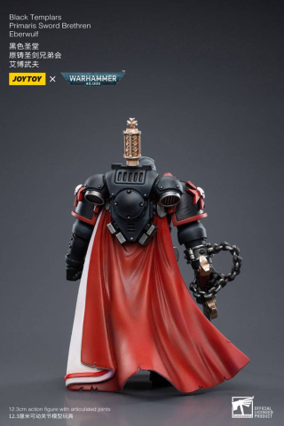 Warhammer 40k Action Figure 1/18 Black Templars Primaris Sword Brethren Eberwulf 12 cm [1]