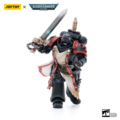 Warhammer 40k Action Figure 1/18 Black Templars Primaris Sword Brethren Eberwulf 12 cm [14]