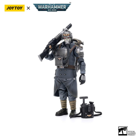 Jucarii - Warhammer 40k Action Figure 1/18 Death Korps of Krieg Veteran Squad Guardsman Demolitions Specialist 10 cm