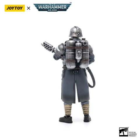 Warhammer 40k Action Figure 1/18 Death Korps of Krieg Veteran Squad Guardsman with Flamer 10 cm [1]