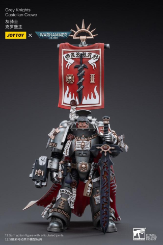 Jucarii - Warhammer 40k Action Figure 1/18 Grey Knights Castellan Crowe 12 cm