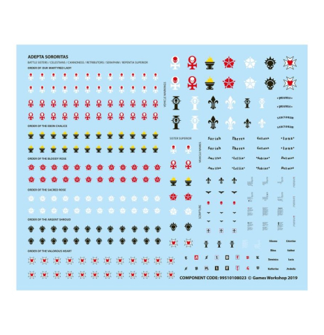 Warhammer 40K: Adepta Sororitas Battle Sisters Squad [4]
