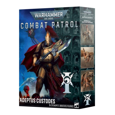 Warhammer - Warhammer 40K Adeptus Custodes Combat Patrol - Set 11 Miniaturi