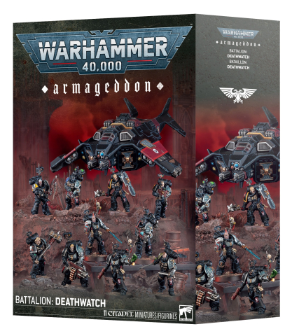 Noutati - Warhammer 40K Armageddon Battalion Deathwatch - Set 11 Miniaturi