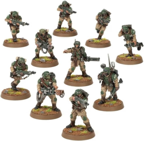 Warhammer 40K: Astra Militarum Cadian Shock Troops [1]