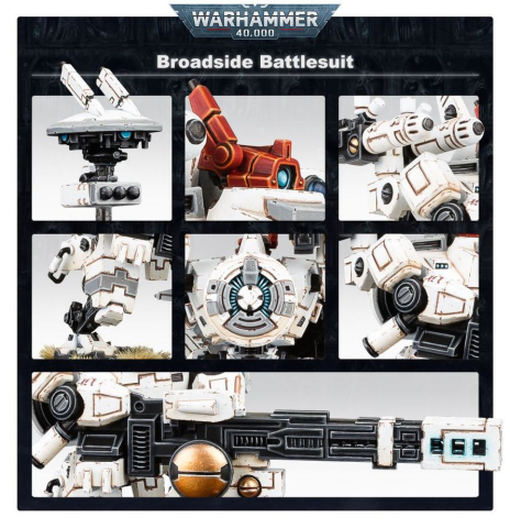 Warhammer 40K: T’au Empire XV88 Broadside Battlesuit [3]