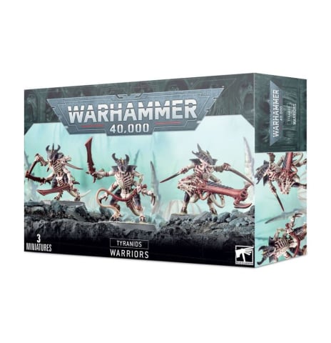 Noutati - Warhammer 40K Tyranid Warriors - 3 Miniaturi