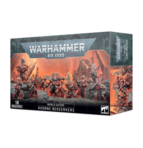 Warhammer - Warhammer 40K: World Eaters Khorne Berzerkers