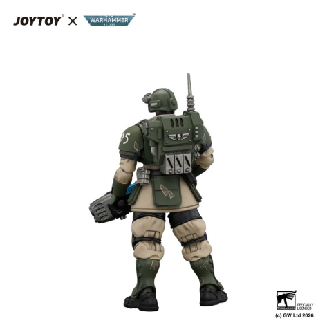 PRECOMENZI - Warhammer Action Figure Astra Militarum Kasrkin 4 with Plasma Gun