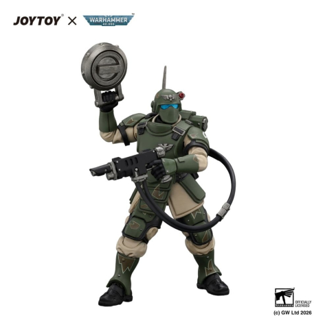 Warhammer Action Figure Astra Militarum Kasrkin 6 with Hot-shot Laspistol [2]