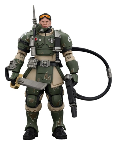 Warhammer Action Figure Astra Militarum Kasrkin 7 with Hot-shot Laspistol and Power Sword [6]