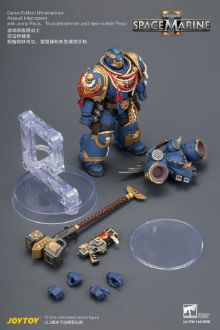 Warhammer Action Figure Game Edition Ultramarines Assault Intercessor 12 cm [8]