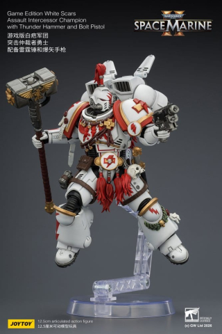 Warhammer Action Figure Game Edition White Scars Assault Intercessor Champion 13 cm [6]