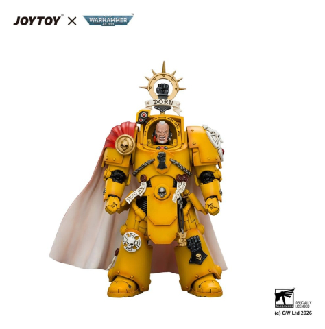 Jucarii - Warhammer Action Figure Imperial Fists Darnath Lysander 14 cm