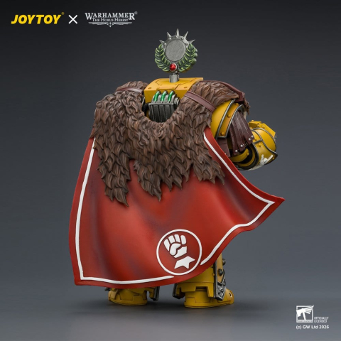 Warhammer Action Figure Imperial Fists Lord Castellan Evander Garrius, The Tyrant of Cthonia 14 cm [1]