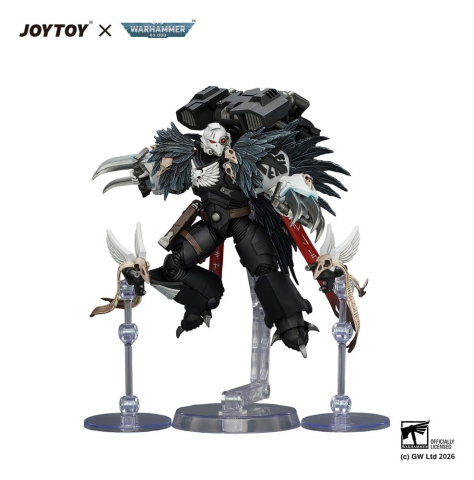 Warhammer Action Figure Raven Guard Chapter Master Aethon Shaan 13 cm [3]